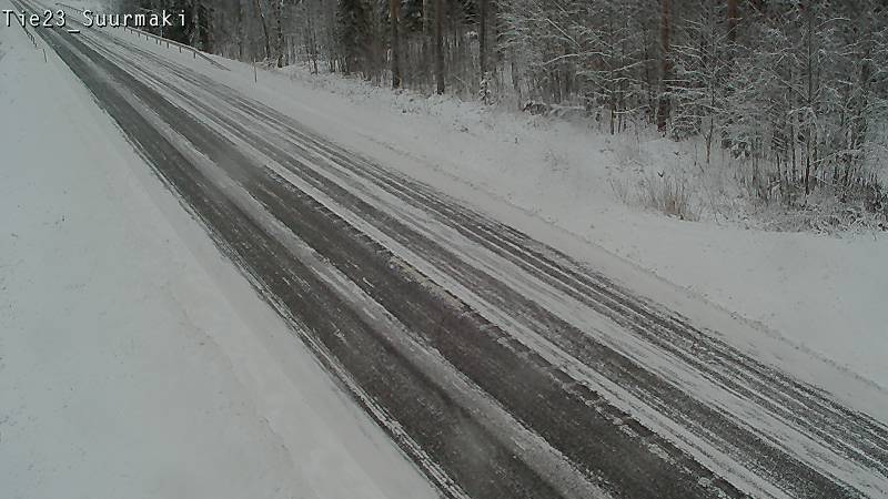 Weather Camera Image Väg 23 Heinävesi, Suurmäki, Heinävesi, Pohjois-Karjala