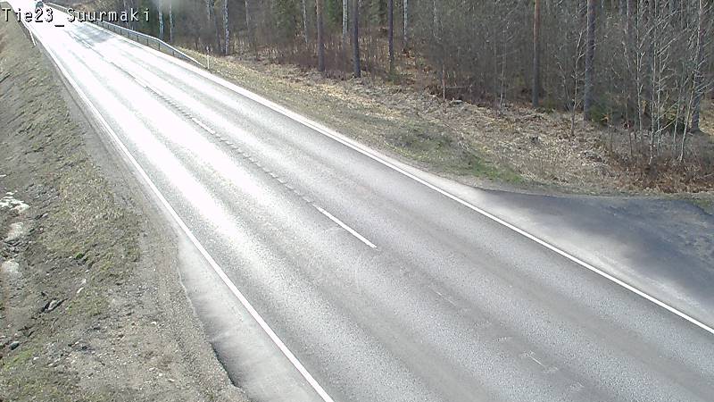 Weather Camera Image Road 23 Heinävesi, Suurmäki, Heinävesi, Pohjois-Karjala