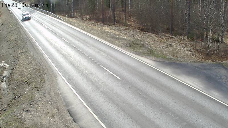 Weather Camera Image Väg 23 Heinävesi, Suurmäki, Heinävesi, Pohjois-Karjala