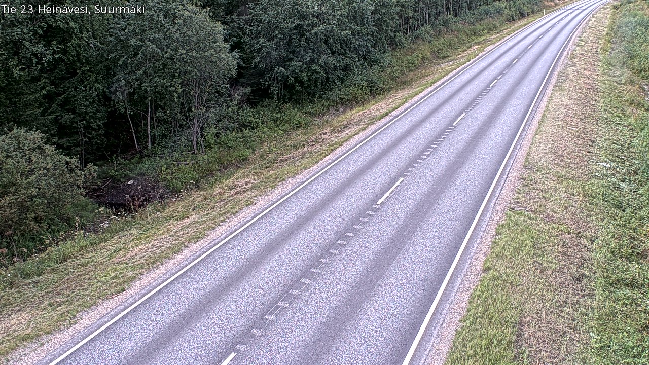 Weather Camera Image Road 23 Heinävesi, Suurmäki, Heinävesi, Pohjois-Karjala