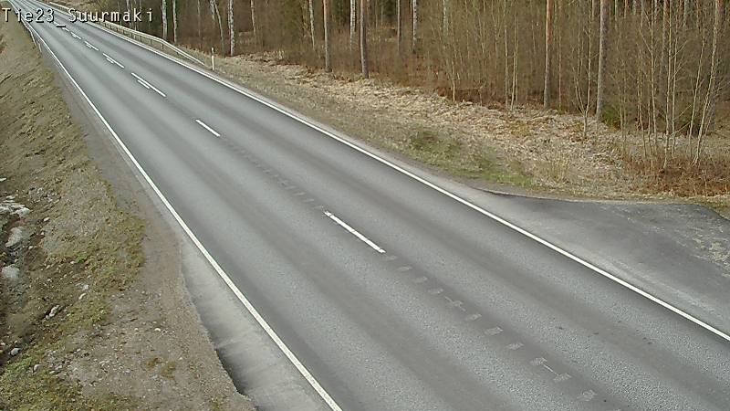 Weather Camera Image Road 23 Heinävesi, Suurmäki, Heinävesi, Pohjois-Karjala
