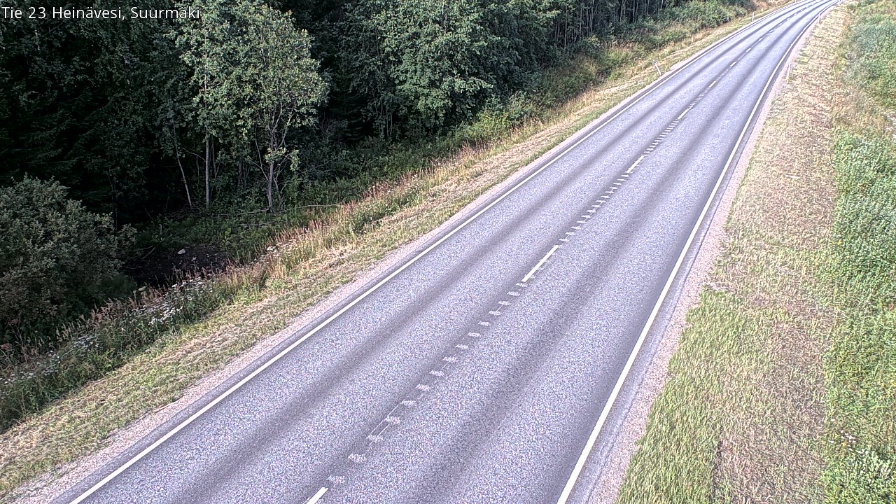 Weather Camera Image Road 23 Heinävesi, Suurmäki, Heinävesi, Pohjois-Karjala