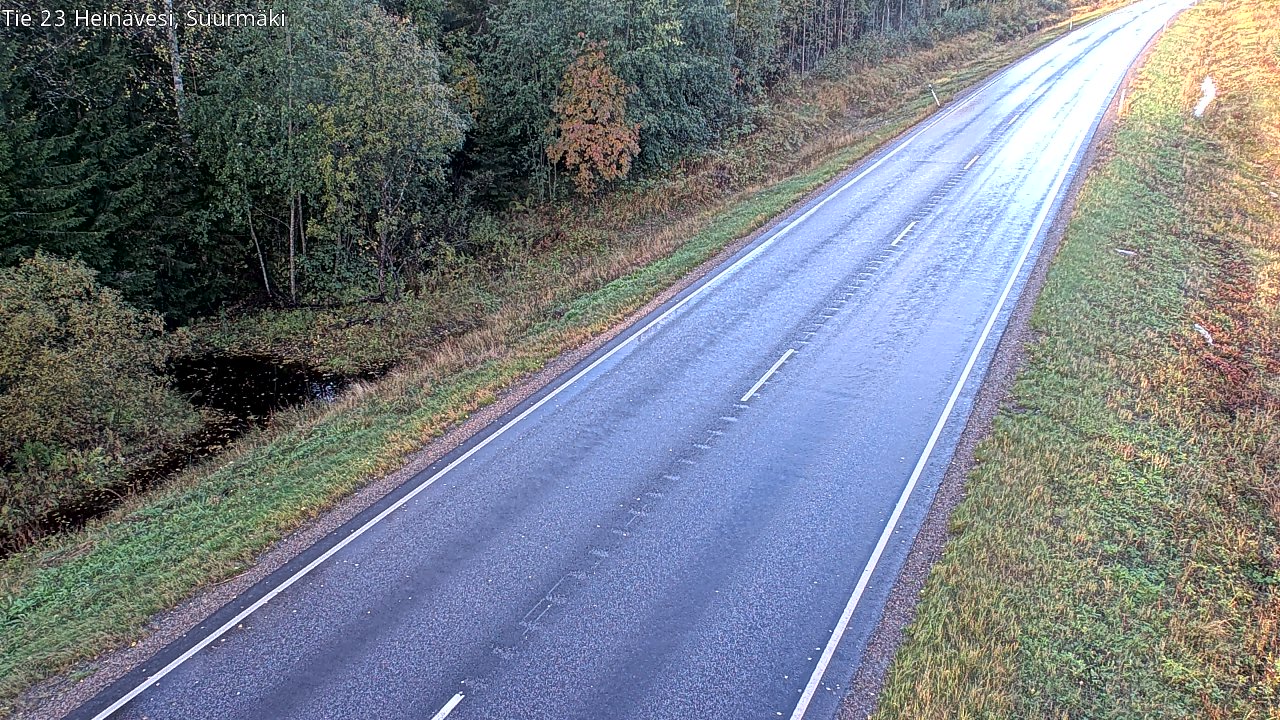 Weather Camera Image Väg 23 Heinävesi, Suurmäki, Heinävesi, Pohjois-Karjala