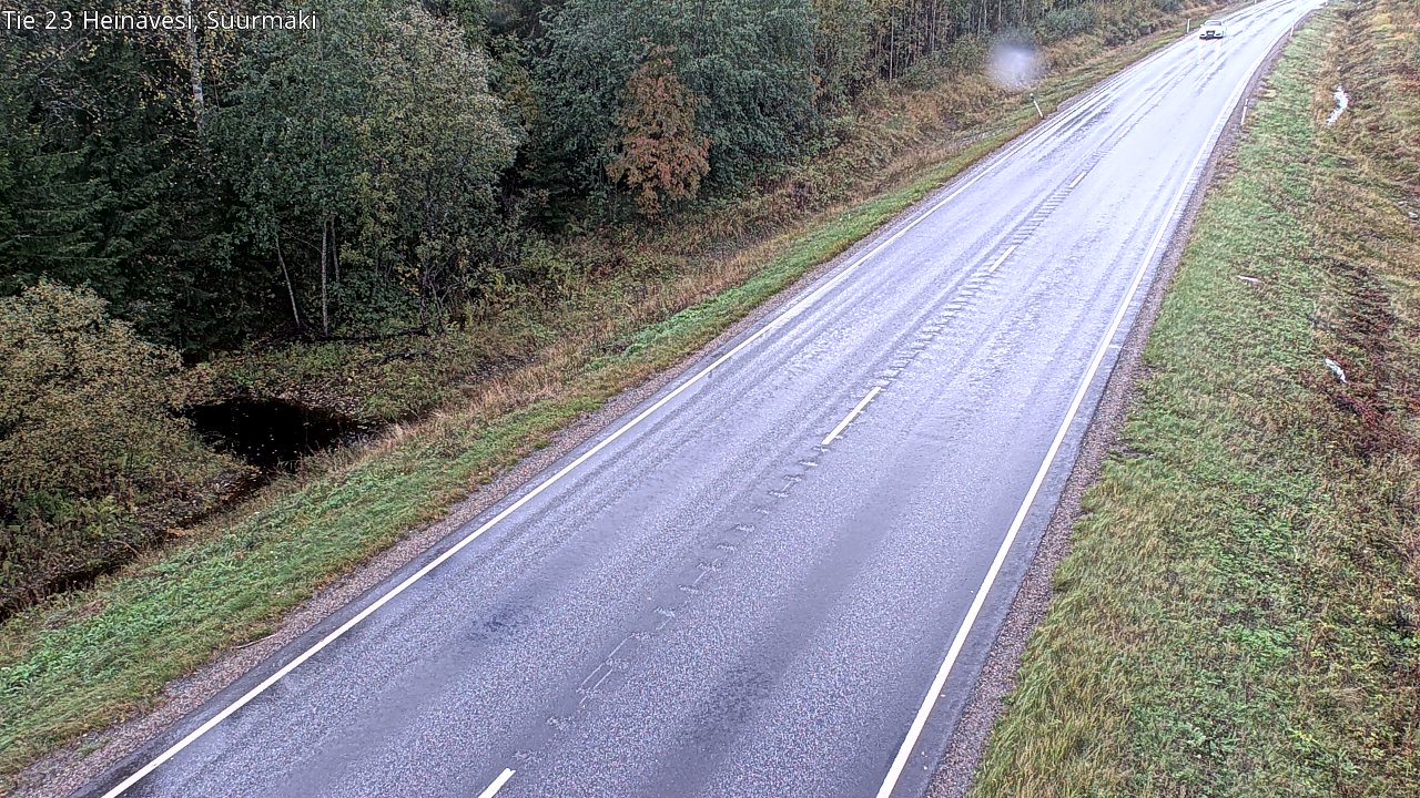 Weather Camera Image Väg 23 Heinävesi, Suurmäki, Heinävesi, Pohjois-Karjala
