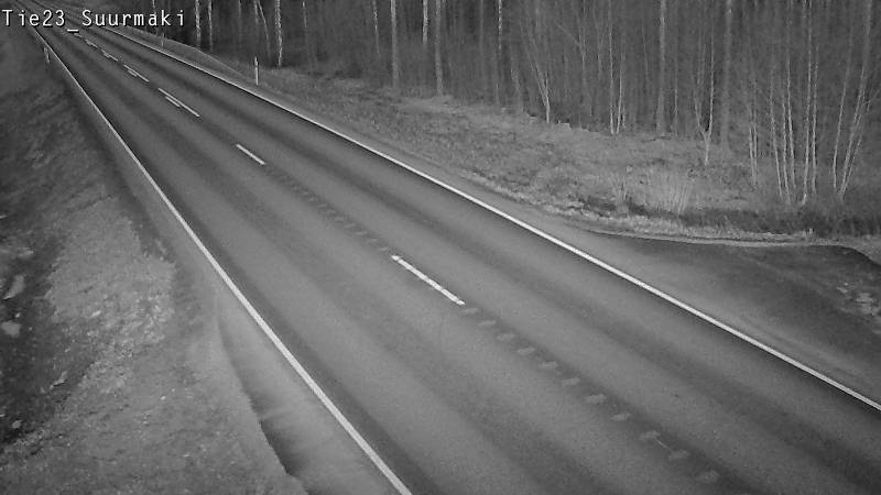 Weather Camera Image Väg 23 Heinävesi, Suurmäki, Heinävesi, Pohjois-Karjala