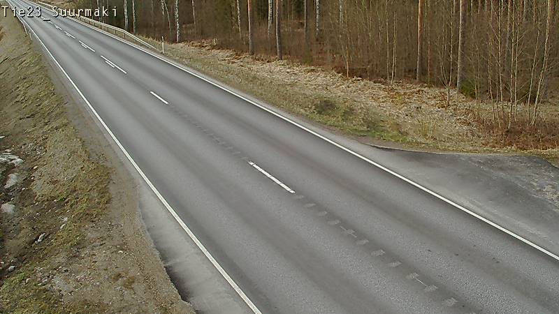 Weather Camera Image Road 23 Heinävesi, Suurmäki, Heinävesi, Pohjois-Karjala