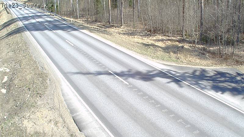 Weather Camera Image Väg 23 Heinävesi, Suurmäki, Heinävesi, Pohjois-Karjala