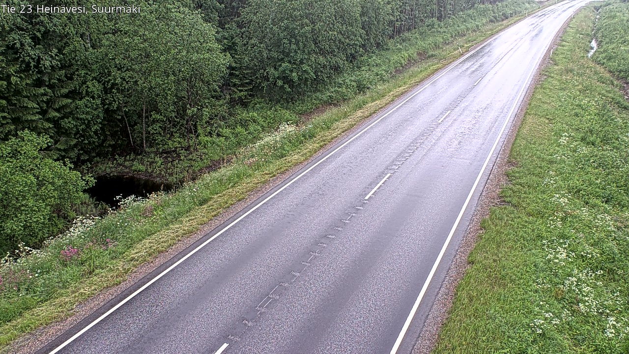 Weather Camera Image Road 23 Heinävesi, Suurmäki, Heinävesi, Pohjois-Karjala