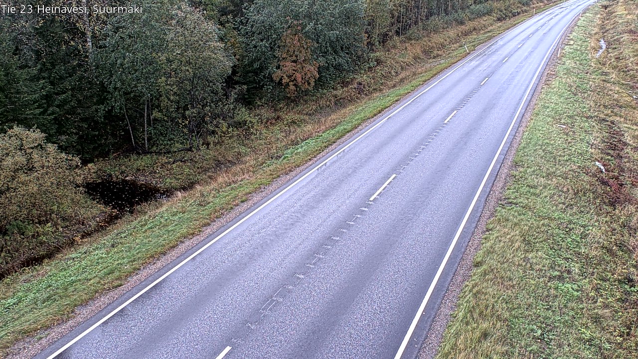 Weather Camera Image Väg 23 Heinävesi, Suurmäki, Heinävesi, Pohjois-Karjala