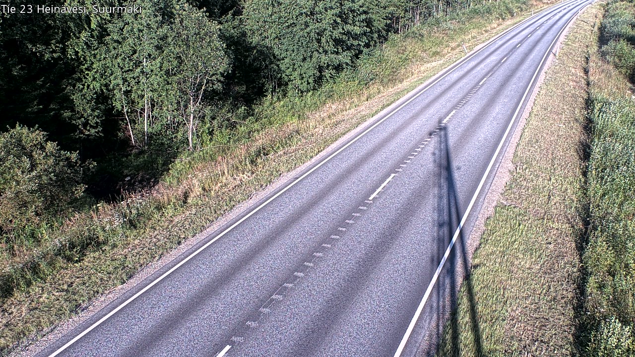 Weather Camera Image Road 23 Heinävesi, Suurmäki, Heinävesi, Pohjois-Karjala
