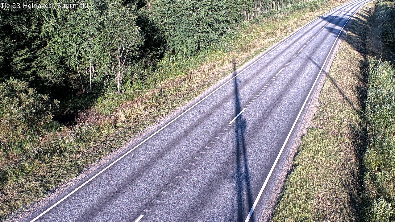 Weather Camera Image Road 23 Heinävesi, Suurmäki, Heinävesi, Pohjois-Karjala