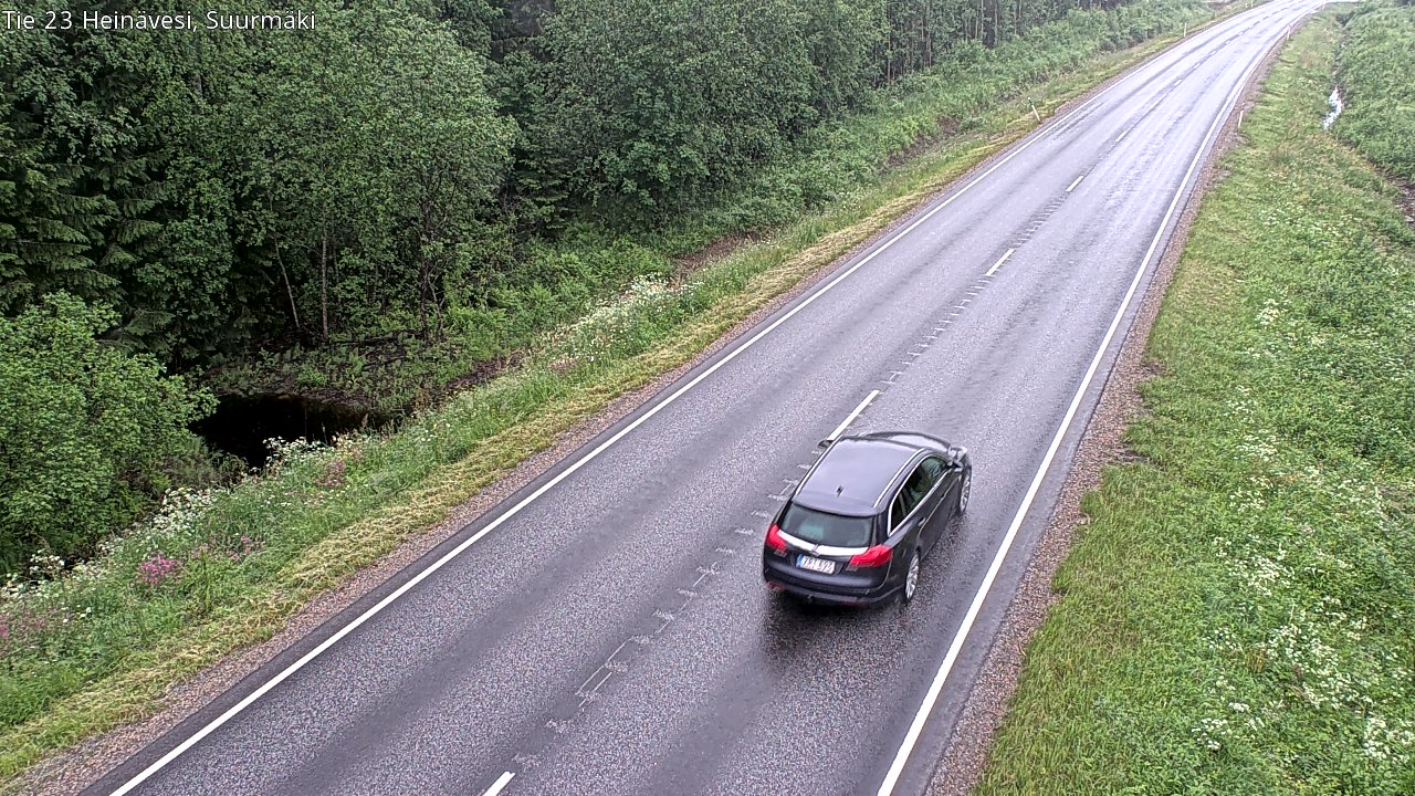 Weather Camera Image Road 23 Heinävesi, Suurmäki, Heinävesi, Pohjois-Karjala