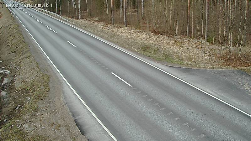 Weather Camera Image Road 23 Heinävesi, Suurmäki, Heinävesi, Pohjois-Karjala