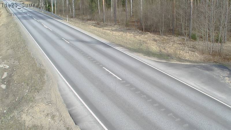 Weather Camera Image Väg 23 Heinävesi, Suurmäki, Heinävesi, Pohjois-Karjala
