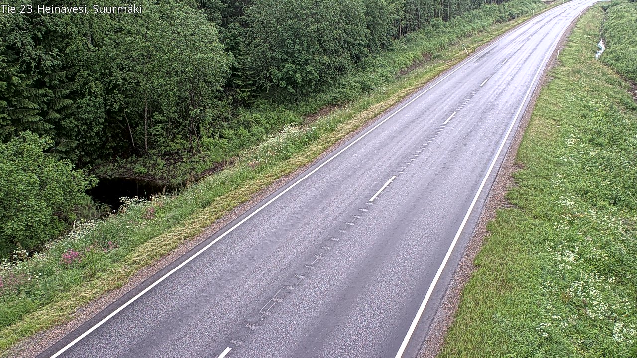 Weather Camera Image Road 23 Heinävesi, Suurmäki, Heinävesi, Pohjois-Karjala