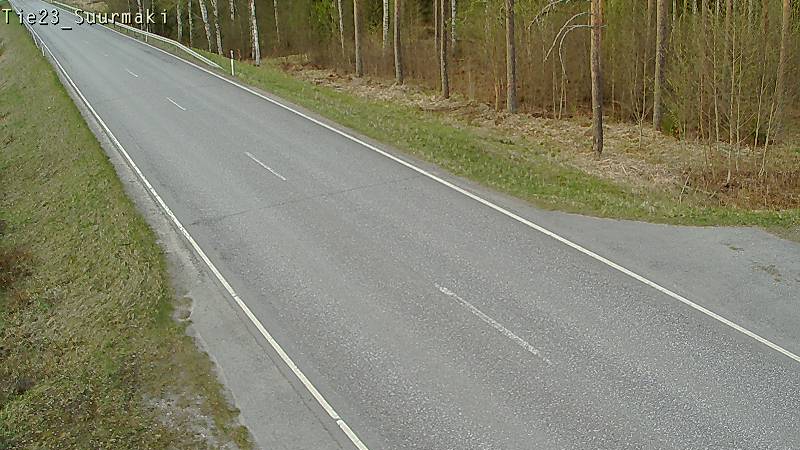 Weather Camera Image Väg 23 Heinävesi, Suurmäki, Heinävesi, Pohjois-Karjala
