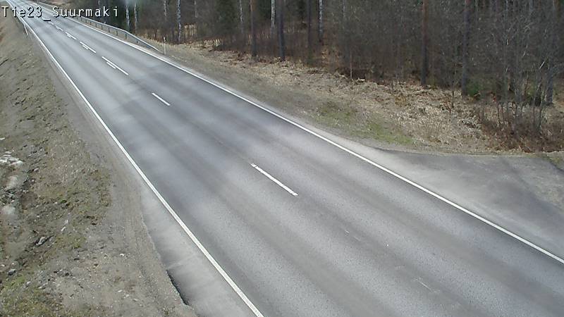 Weather Camera Image Väg 23 Heinävesi, Suurmäki, Heinävesi, Pohjois-Karjala