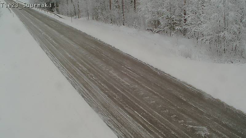 Weather Camera Image Väg 23 Heinävesi, Suurmäki, Heinävesi, Pohjois-Karjala