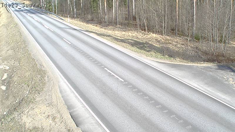 Weather Camera Image Väg 23 Heinävesi, Suurmäki, Heinävesi, Pohjois-Karjala