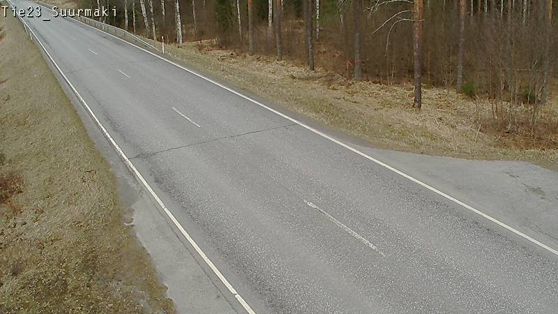 Weather Camera Image Väg 23 Heinävesi, Suurmäki, Heinävesi, Pohjois-Karjala