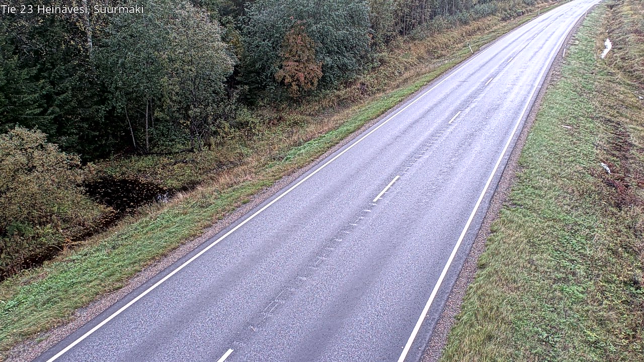 Weather Camera Image Väg 23 Heinävesi, Suurmäki, Heinävesi, Pohjois-Karjala