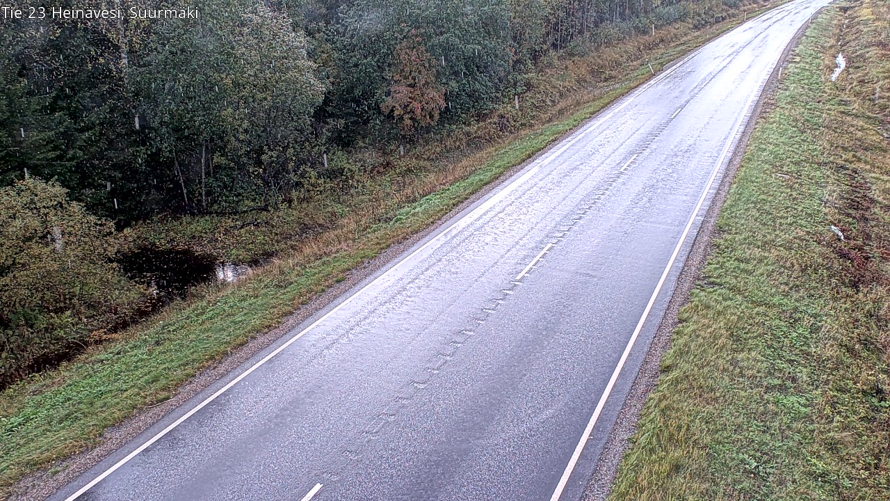 Weather Camera Image Väg 23 Heinävesi, Suurmäki, Heinävesi, Pohjois-Karjala