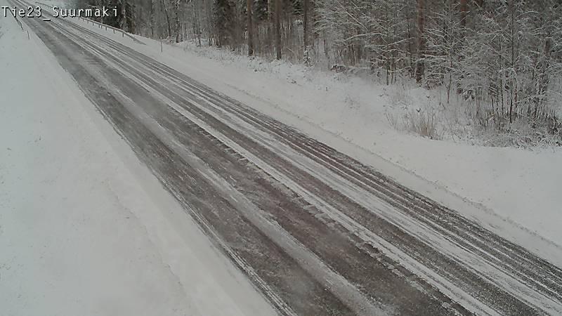Weather Camera Image Väg 23 Heinävesi, Suurmäki, Heinävesi, Pohjois-Karjala