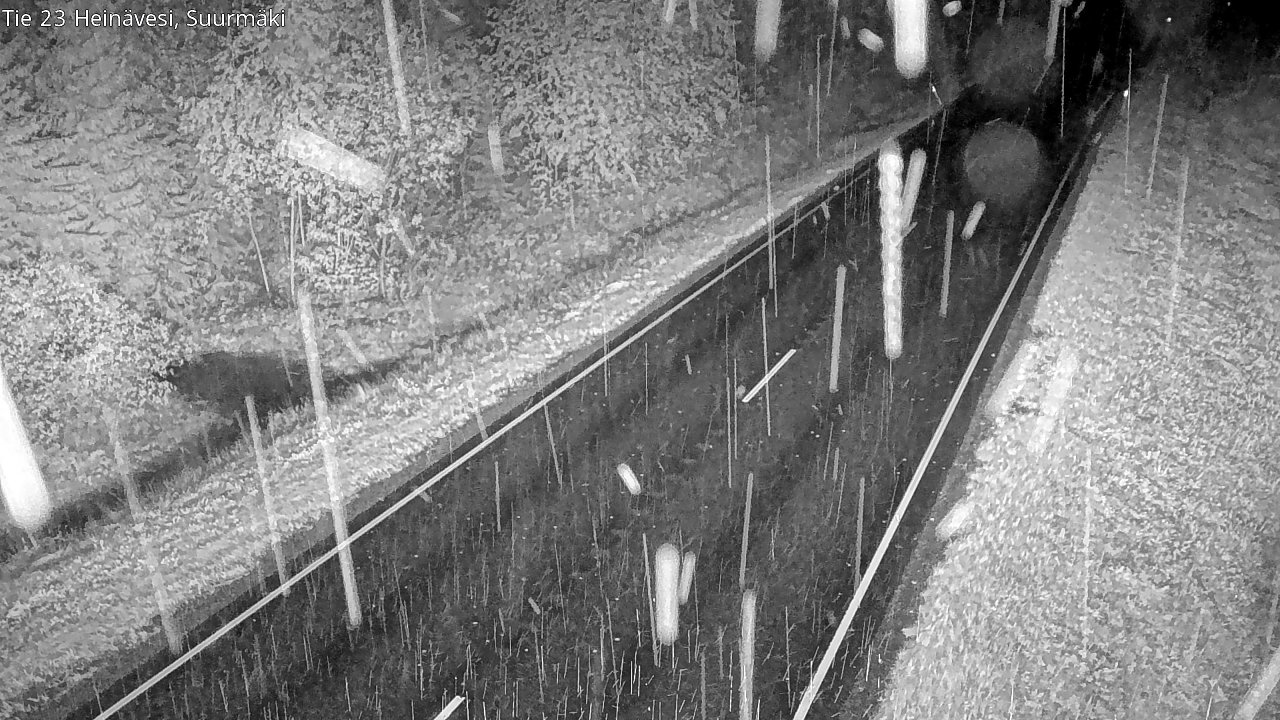 Weather Camera Image Väg 23 Heinävesi, Suurmäki, Heinävesi, Pohjois-Karjala