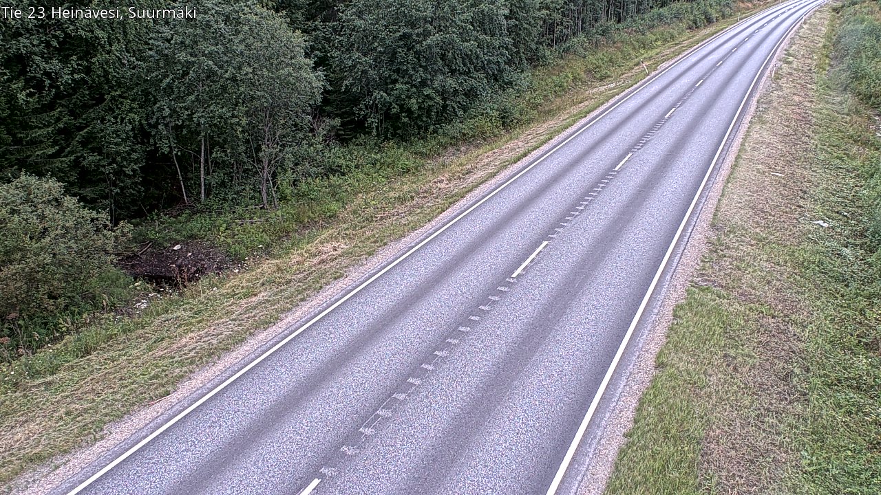 Weather Camera Image Väg 23 Heinävesi, Suurmäki, Heinävesi, Pohjois-Karjala