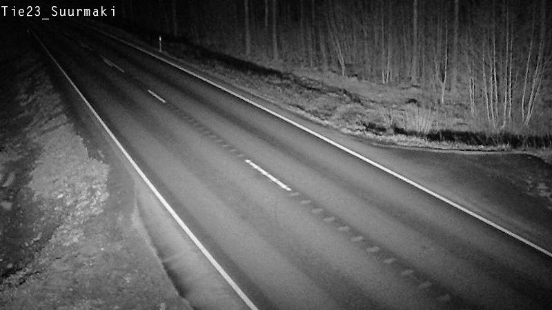 Weather Camera Image Väg 23 Heinävesi, Suurmäki, Heinävesi, Pohjois-Karjala