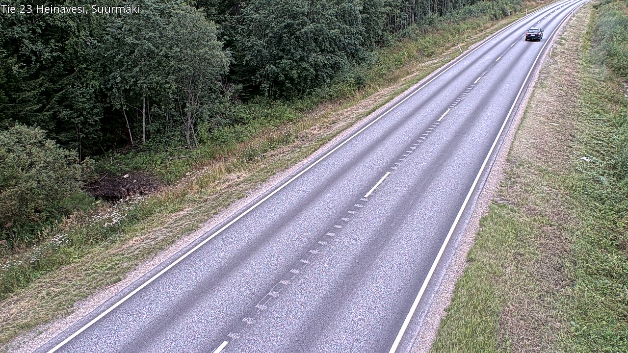 Weather Camera Image Road 23 Heinävesi, Suurmäki, Heinävesi, Pohjois-Karjala