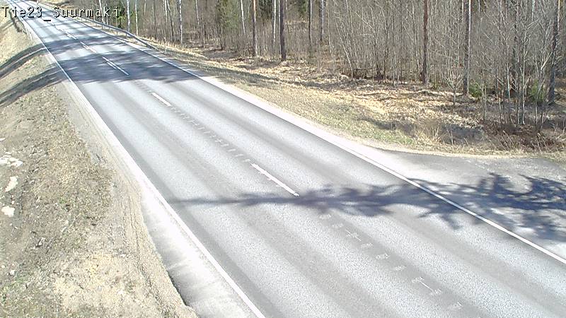 Weather Camera Image Väg 23 Heinävesi, Suurmäki, Heinävesi, Pohjois-Karjala