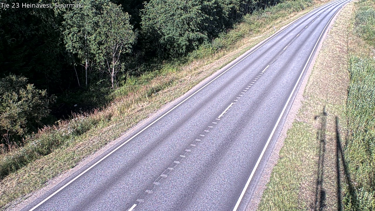 Weather Camera Image Road 23 Heinävesi, Suurmäki, Heinävesi, Pohjois-Karjala