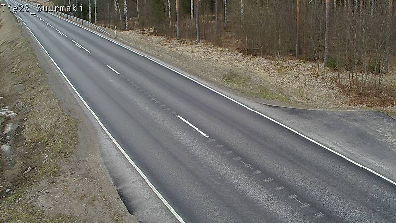 Weather Camera Image Väg 23 Heinävesi, Suurmäki, Heinävesi, Pohjois-Karjala