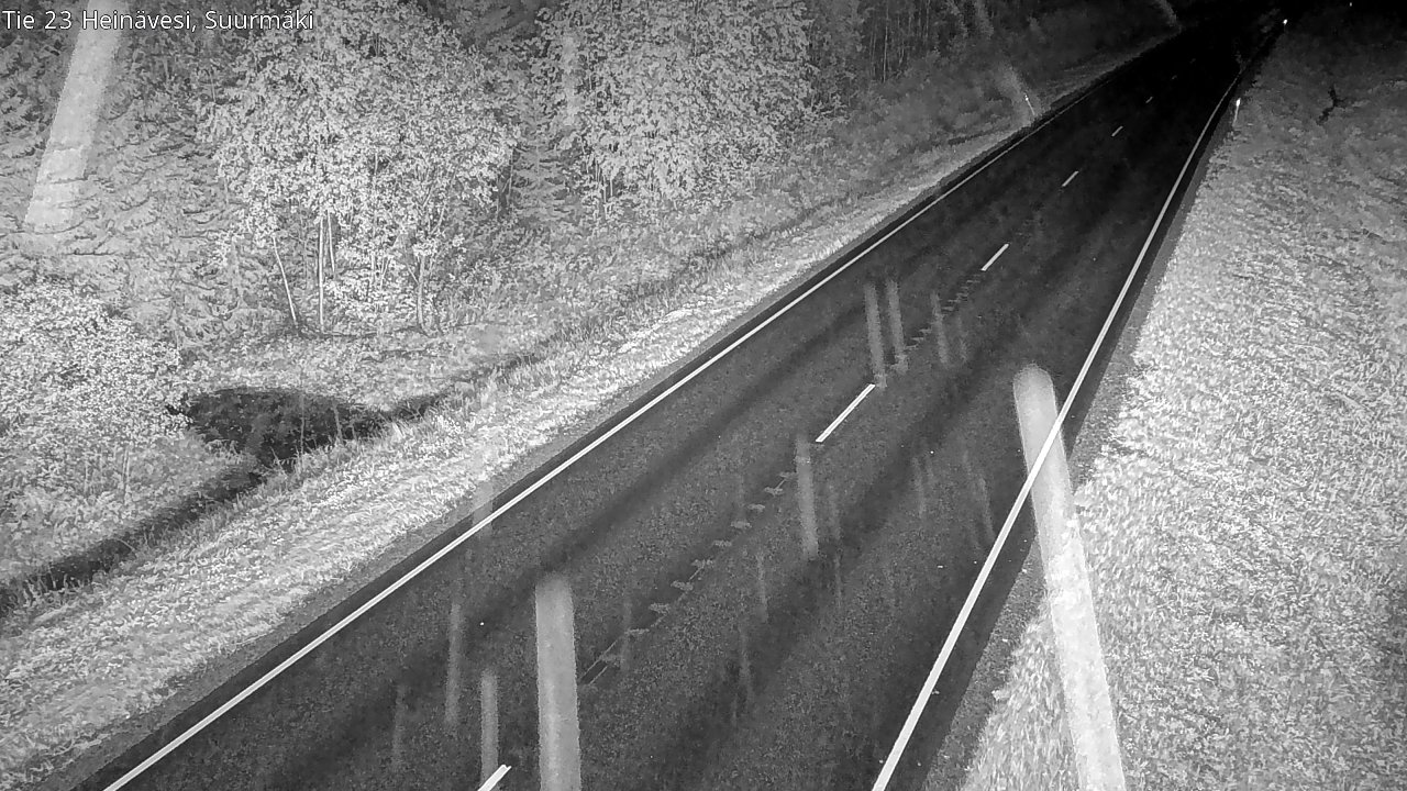 Weather Camera Image Väg 23 Heinävesi, Suurmäki, Heinävesi, Pohjois-Karjala