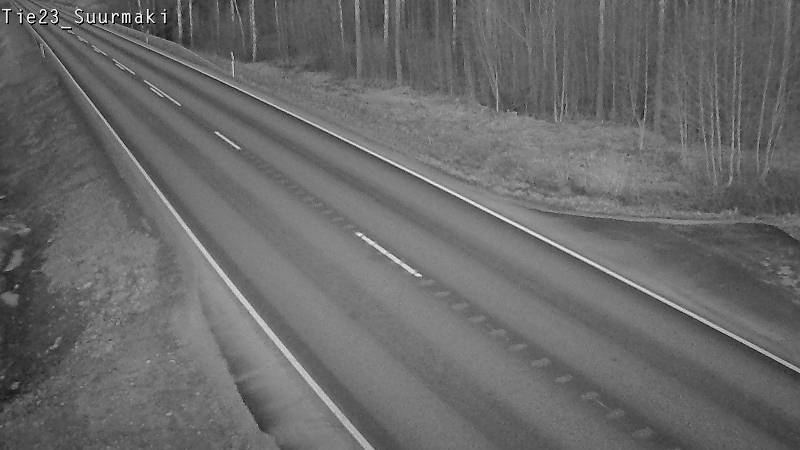 Weather Camera Image Väg 23 Heinävesi, Suurmäki, Heinävesi, Pohjois-Karjala