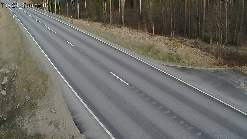 Weather Camera Image Väg 23 Heinävesi, Suurmäki, Heinävesi, Pohjois-Karjala