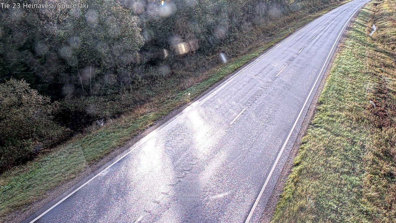 Weather Camera Image Väg 23 Heinävesi, Suurmäki, Heinävesi, Pohjois-Karjala