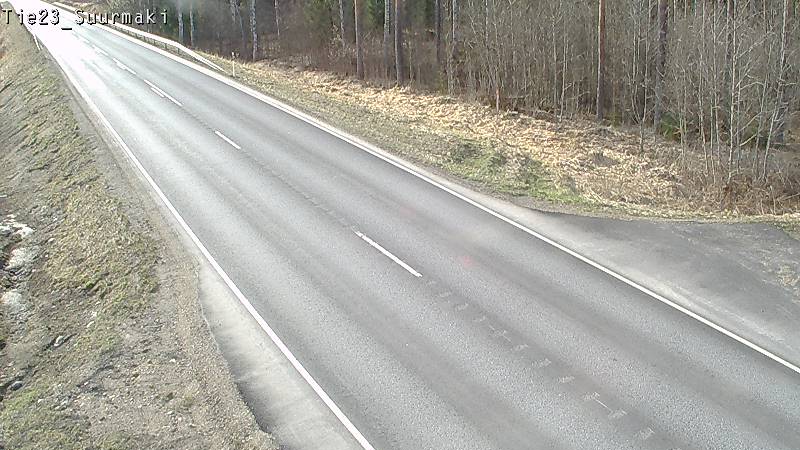Weather Camera Image Road 23 Heinävesi, Suurmäki, Heinävesi, Pohjois-Karjala