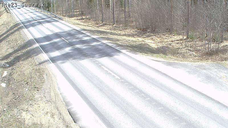 Weather Camera Image Väg 23 Heinävesi, Suurmäki, Heinävesi, Pohjois-Karjala