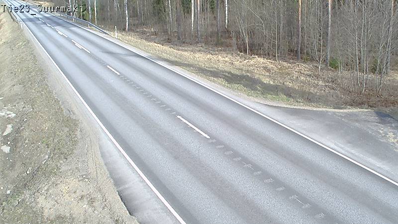 Weather Camera Image Väg 23 Heinävesi, Suurmäki, Heinävesi, Pohjois-Karjala