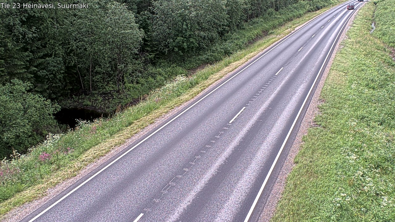 Weather Camera Image Road 23 Heinävesi, Suurmäki, Heinävesi, Pohjois-Karjala