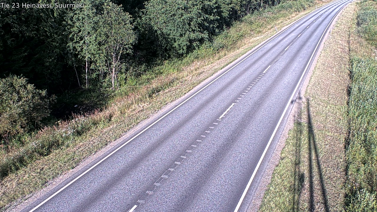 Weather Camera Image Road 23 Heinävesi, Suurmäki, Heinävesi, Pohjois-Karjala