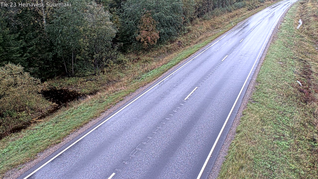 Weather Camera Image Väg 23 Heinävesi, Suurmäki, Heinävesi, Pohjois-Karjala