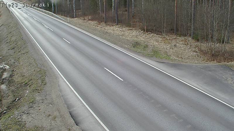 Weather Camera Image Road 23 Heinävesi, Suurmäki, Heinävesi, Pohjois-Karjala