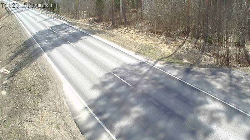 Weather Camera Image Väg 23 Heinävesi, Suurmäki, Heinävesi, Pohjois-Karjala