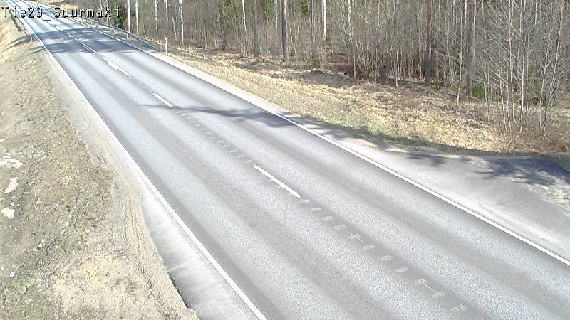 Weather Camera Image Väg 23 Heinävesi, Suurmäki, Heinävesi, Pohjois-Karjala