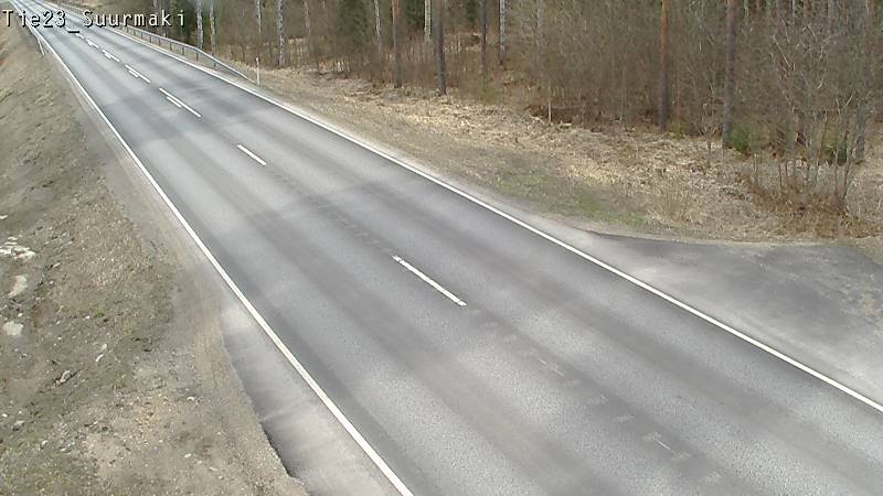 Weather Camera Image Väg 23 Heinävesi, Suurmäki, Heinävesi, Pohjois-Karjala