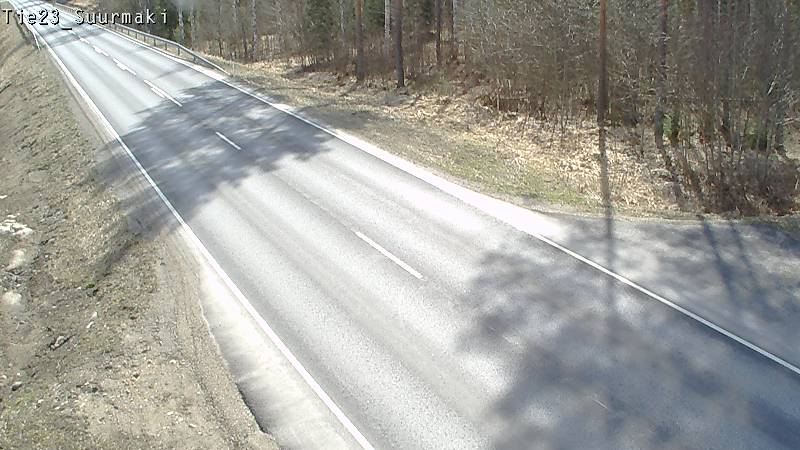 Weather Camera Image Väg 23 Heinävesi, Suurmäki, Heinävesi, Pohjois-Karjala
