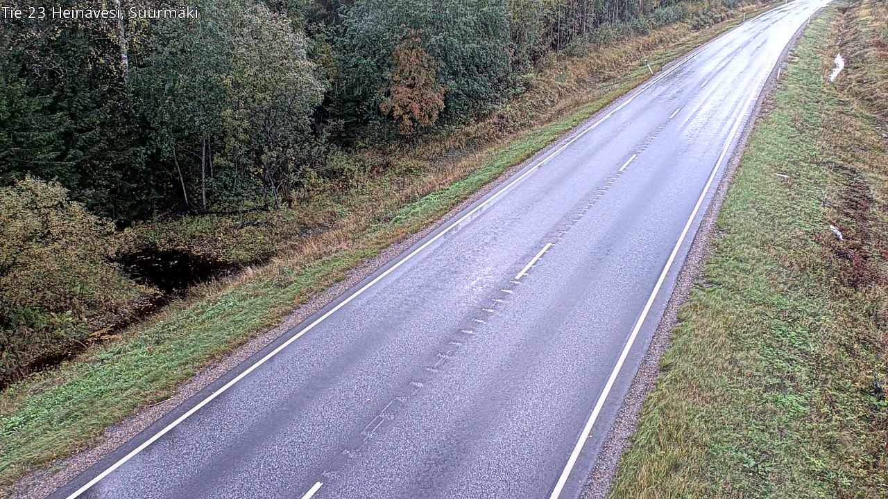 Weather Camera Image Väg 23 Heinävesi, Suurmäki, Heinävesi, Pohjois-Karjala